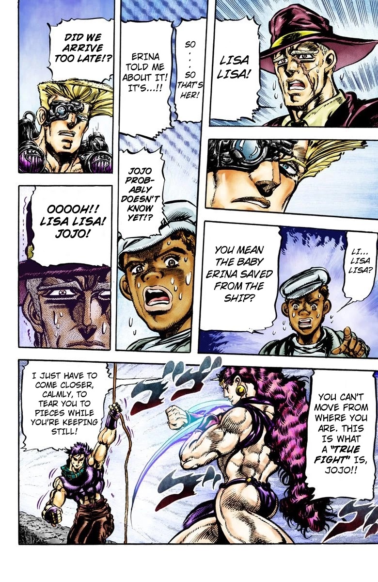 JoJo’s Bizarre Adventure Part 2 – Battle Tendency (Colored) Chapter 62 - Page 15