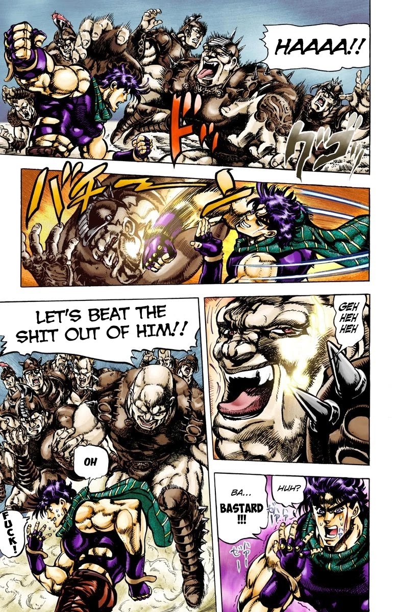 JoJo’s Bizarre Adventure Part 2 – Battle Tendency (Colored) Chapter 62 - Page 3