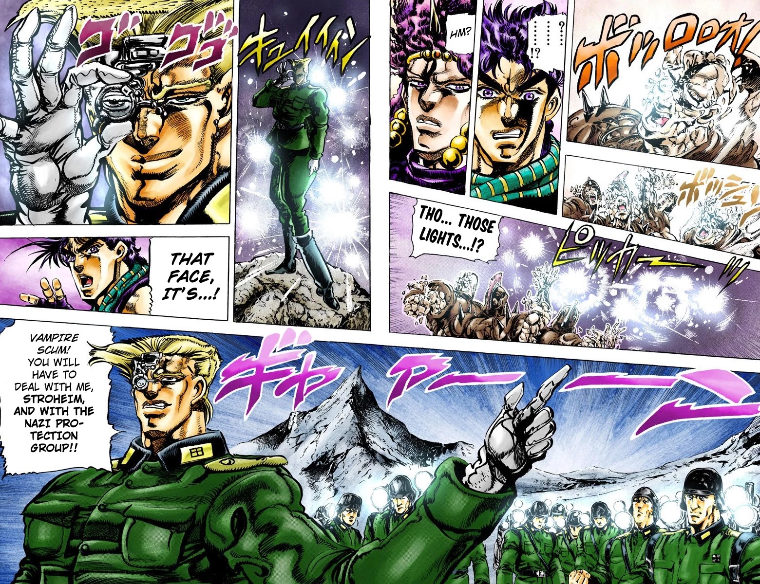 JoJo’s Bizarre Adventure Part 2 – Battle Tendency (Colored) Chapter 62 - Page 4