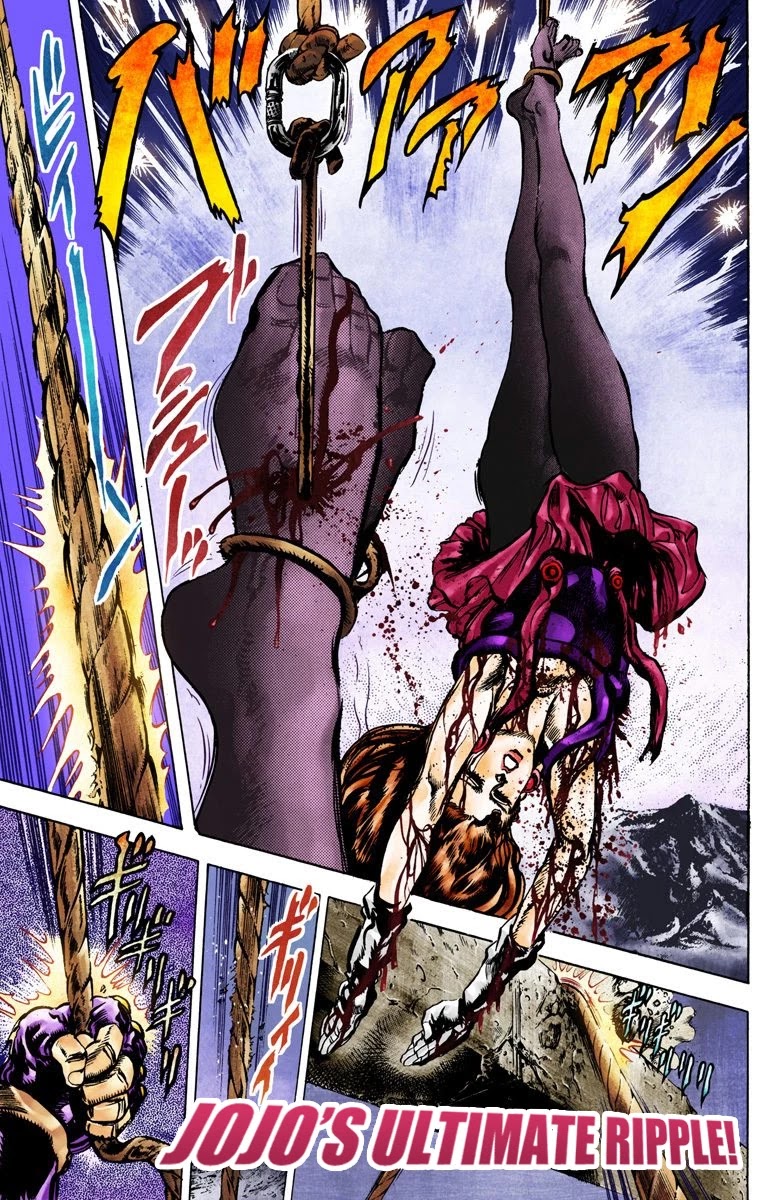 JoJo’s Bizarre Adventure Part 2 – Battle Tendency (Colored) Chapter 63 - Page 18