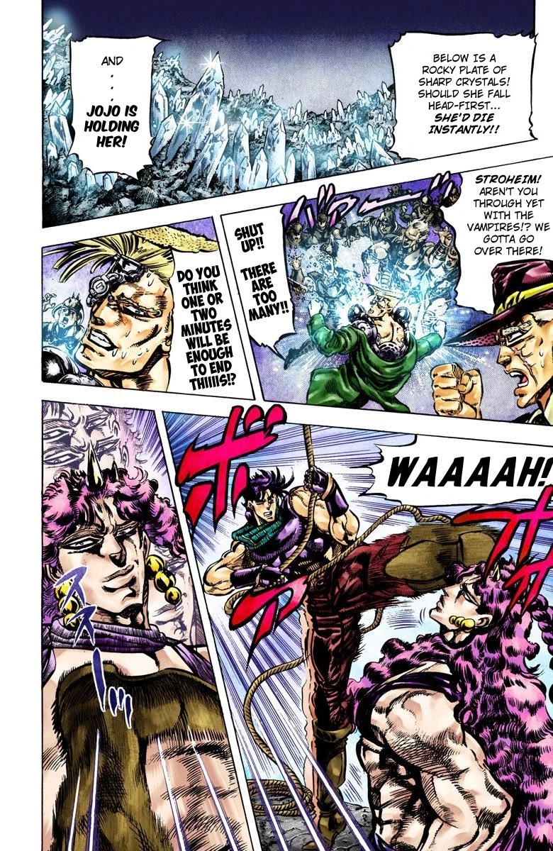 JoJo’s Bizarre Adventure Part 2 – Battle Tendency (Colored) Chapter 63 - Page 2