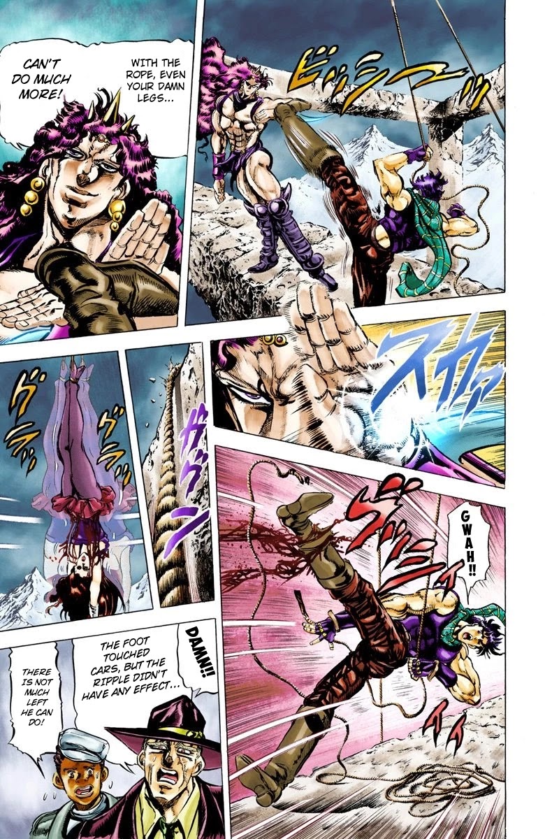 JoJo’s Bizarre Adventure Part 2 – Battle Tendency (Colored) Chapter 63 - Page 3