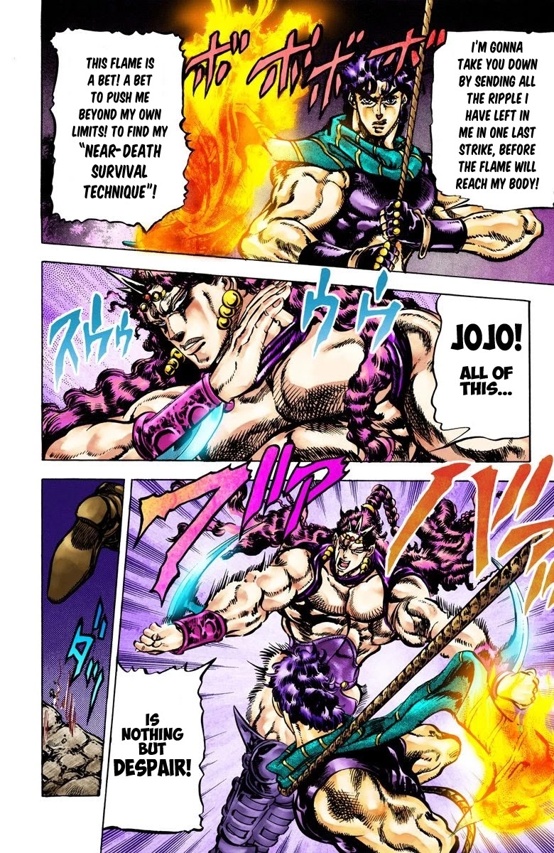 JoJo’s Bizarre Adventure Part 2 – Battle Tendency (Colored) Chapter 63 - Page 6