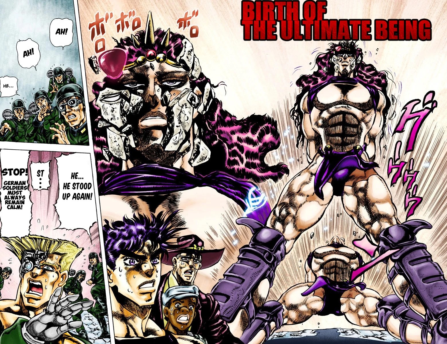 JoJo’s Bizarre Adventure Part 2 – Battle Tendency (Colored) Chapter 65 - Page 1