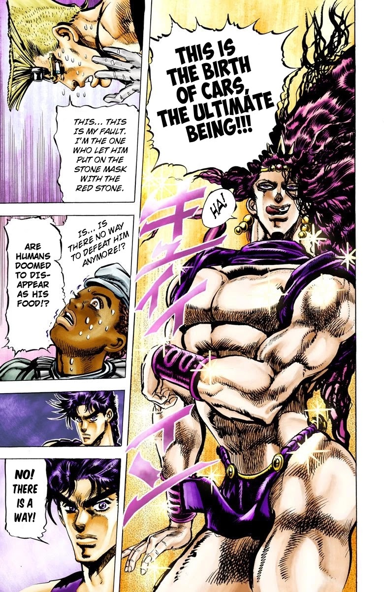 JoJo’s Bizarre Adventure Part 2 – Battle Tendency (Colored) Chapter 65 - Page 13