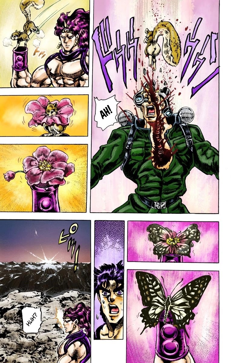 JoJo’s Bizarre Adventure Part 2 – Battle Tendency (Colored) Chapter 65 - Page 9