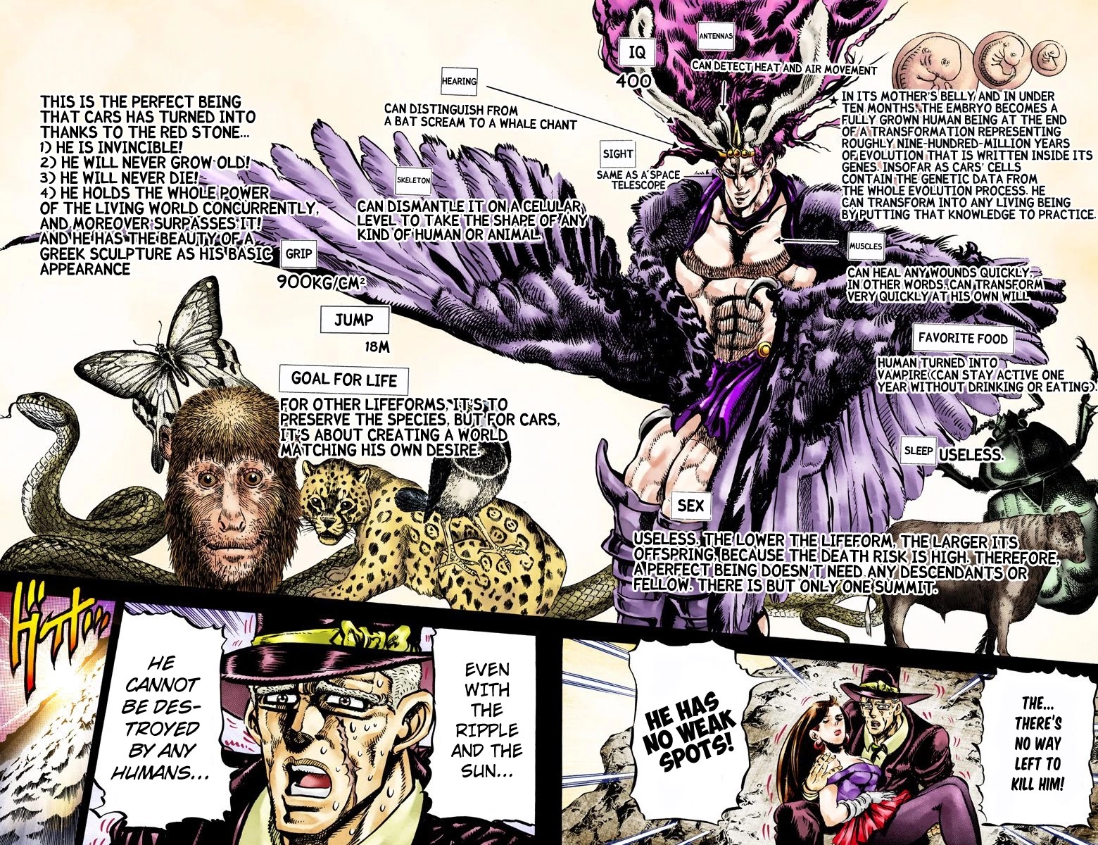 JoJo’s Bizarre Adventure Part 2 – Battle Tendency (Colored) Chapter 66 - Page 1