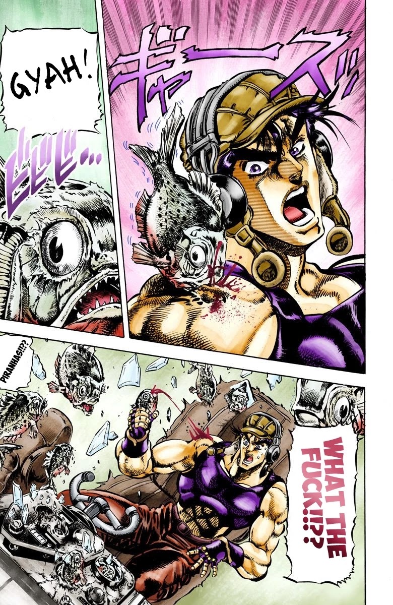 JoJo’s Bizarre Adventure Part 2 – Battle Tendency (Colored) Chapter 66 - Page 10