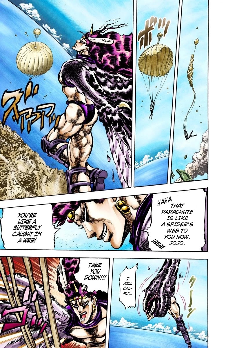 JoJo’s Bizarre Adventure Part 2 – Battle Tendency (Colored) Chapter 66 - Page 14