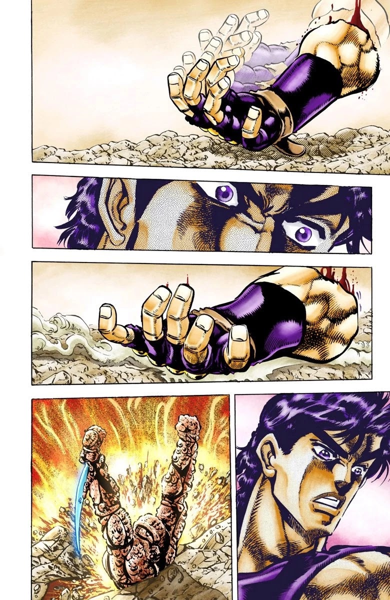 JoJo’s Bizarre Adventure Part 2 – Battle Tendency (Colored) Chapter 67 - Page 12