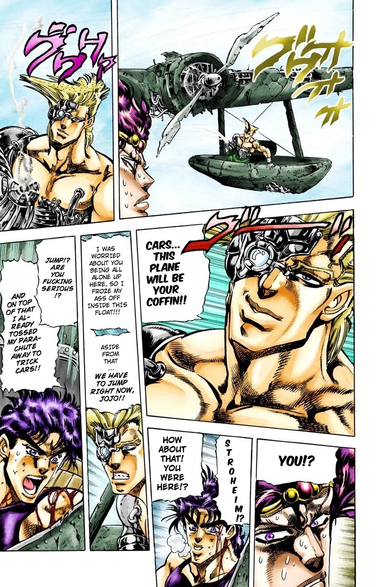 JoJo’s Bizarre Adventure Part 2 – Battle Tendency (Colored) Chapter 67 - Page 2