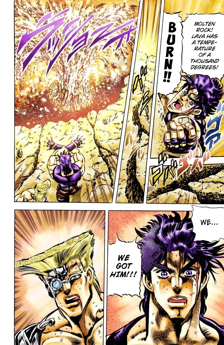 JoJo’s Bizarre Adventure Part 2 – Battle Tendency (Colored) Chapter 67 - Page 9