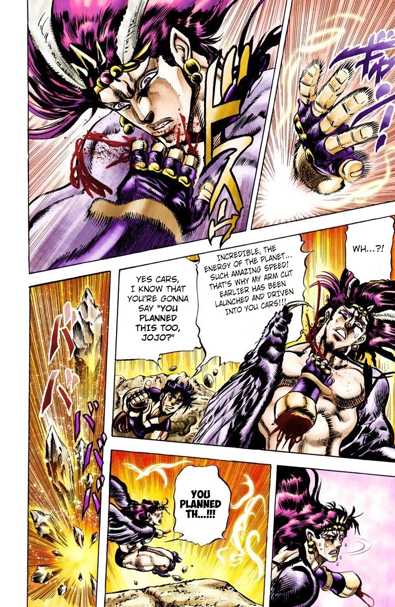 JoJo’s Bizarre Adventure Part 2 – Battle Tendency (Colored) Chapter 68 - Page 13