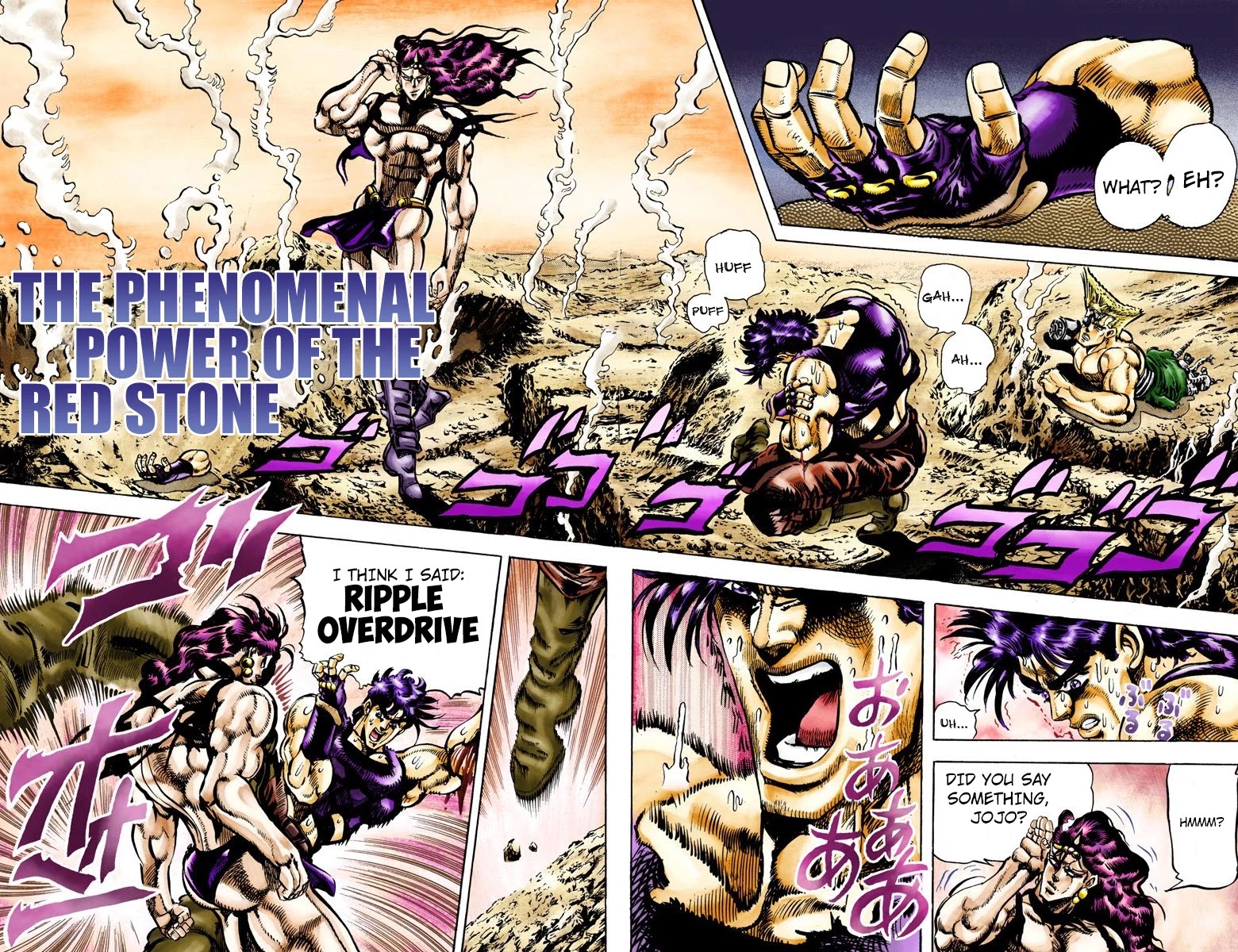 JoJo’s Bizarre Adventure Part 2 – Battle Tendency (Colored) Chapter 68 - Page 3