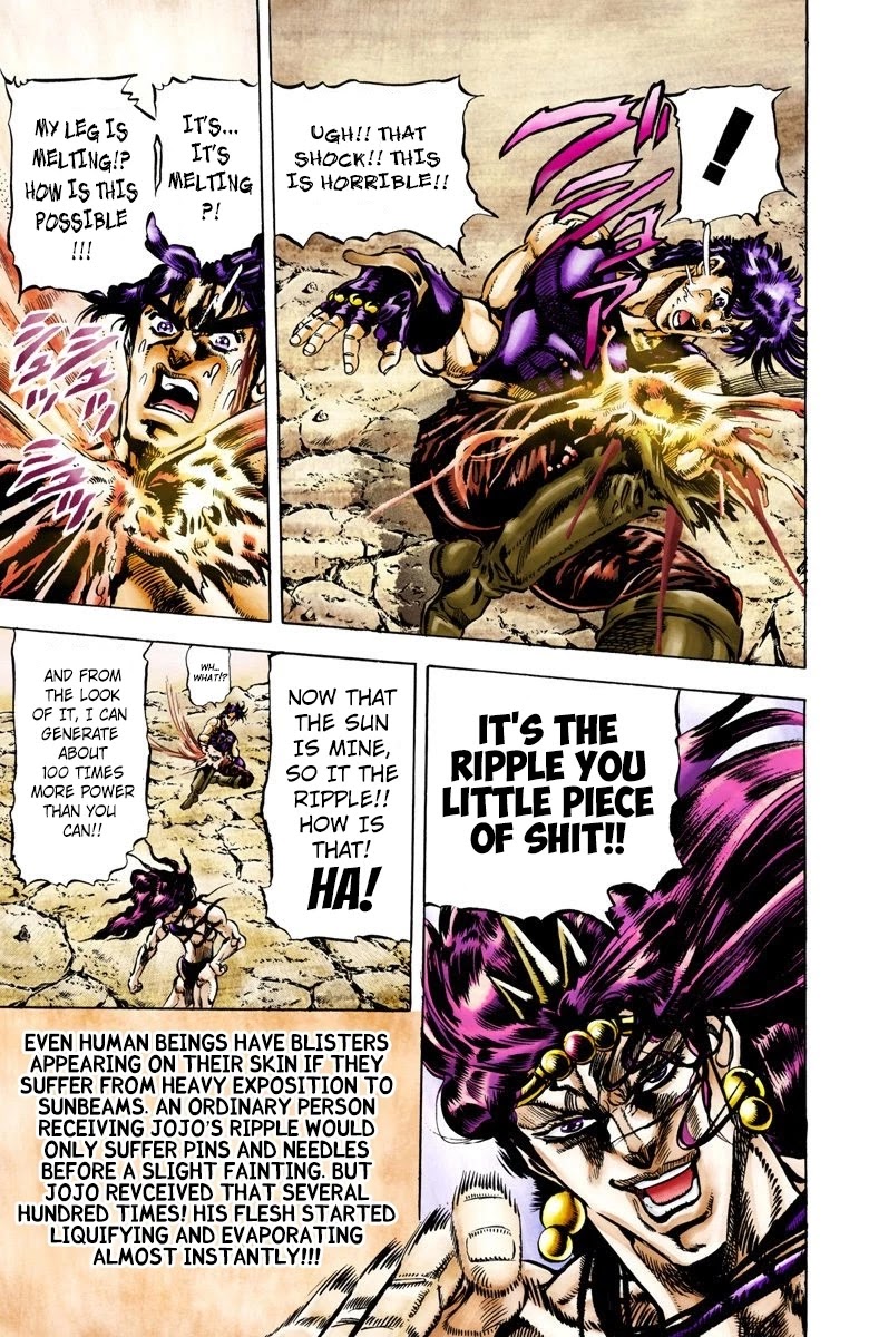 JoJo’s Bizarre Adventure Part 2 – Battle Tendency (Colored) Chapter 68 - Page 5