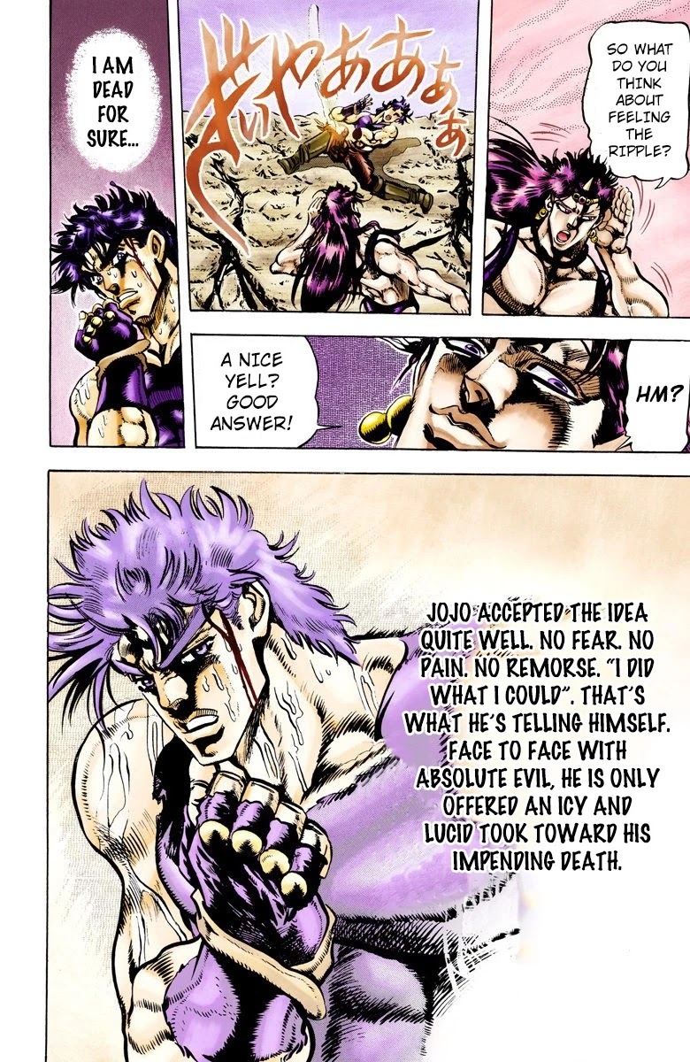 JoJo’s Bizarre Adventure Part 2 – Battle Tendency (Colored) Chapter 68 - Page 6