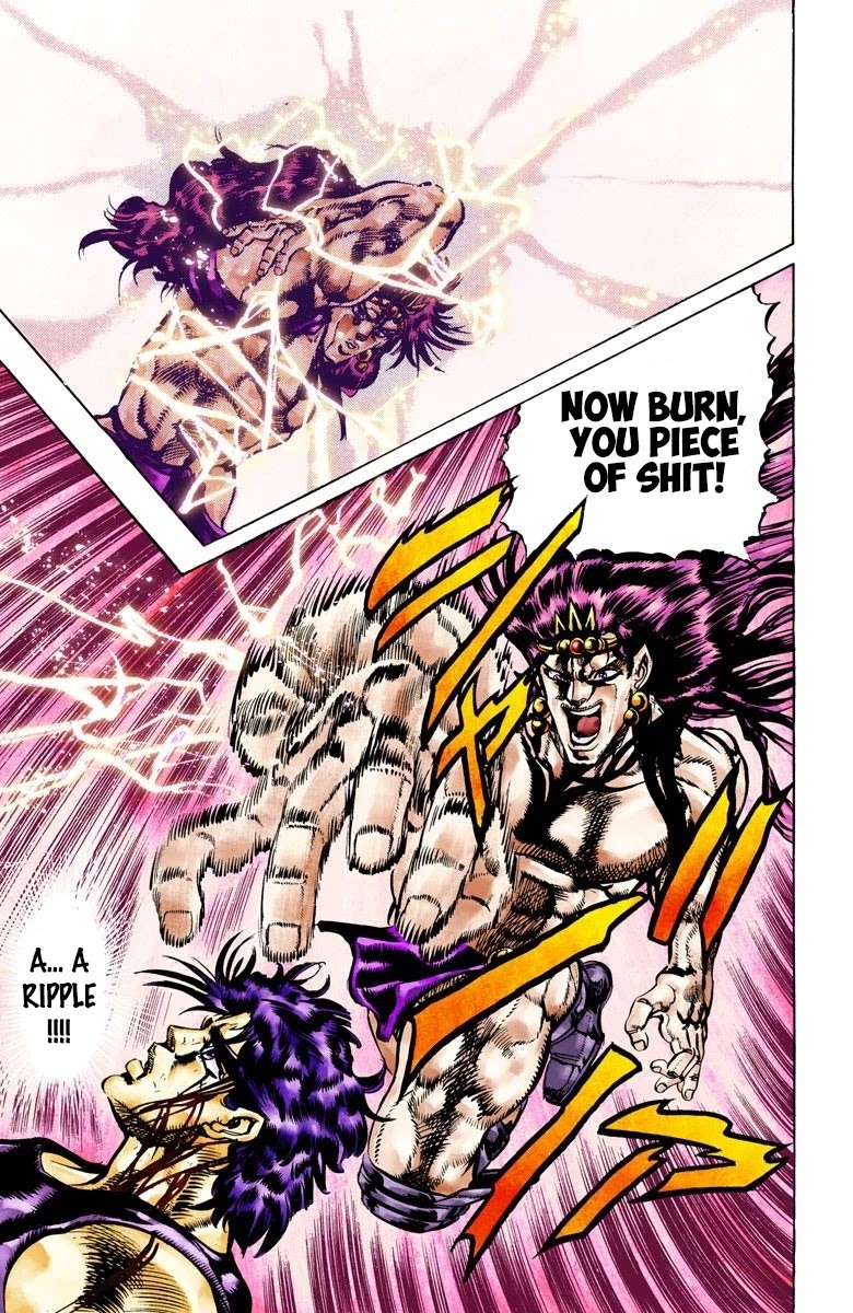 JoJo’s Bizarre Adventure Part 2 – Battle Tendency (Colored) Chapter 68 - Page 9