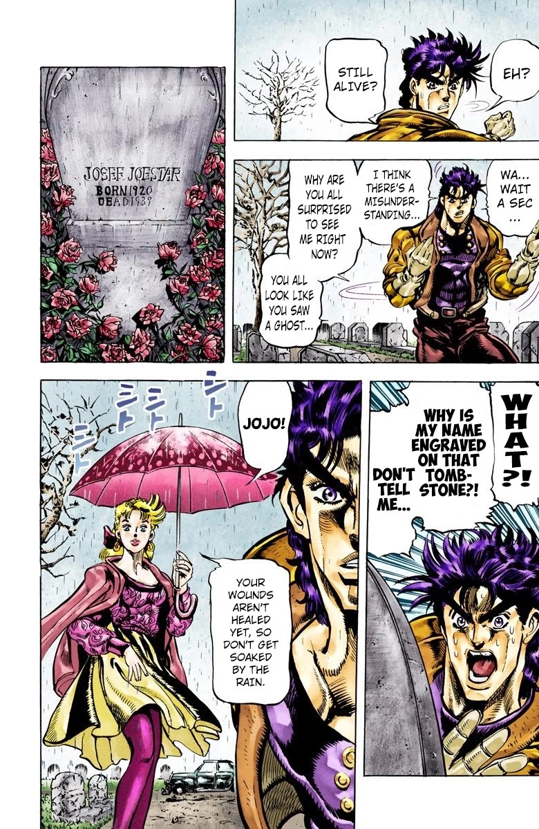 JoJo’s Bizarre Adventure Part 2 – Battle Tendency (Colored) Chapter 69 - Page 10