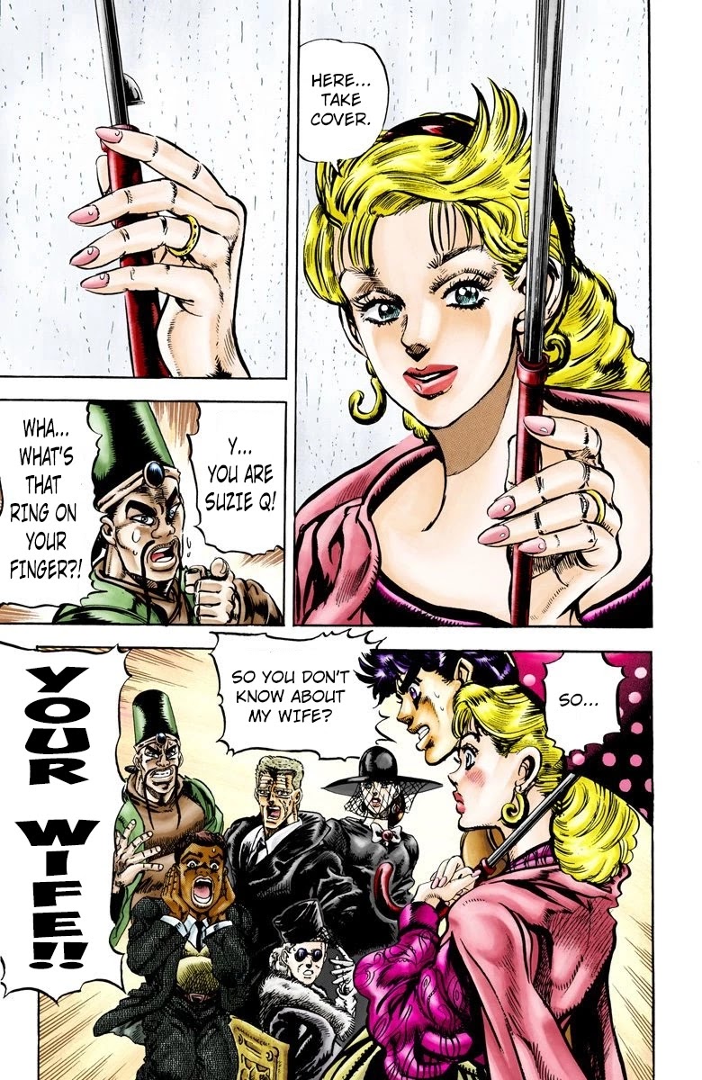 JoJo’s Bizarre Adventure Part 2 – Battle Tendency (Colored) Chapter 69 - Page 11