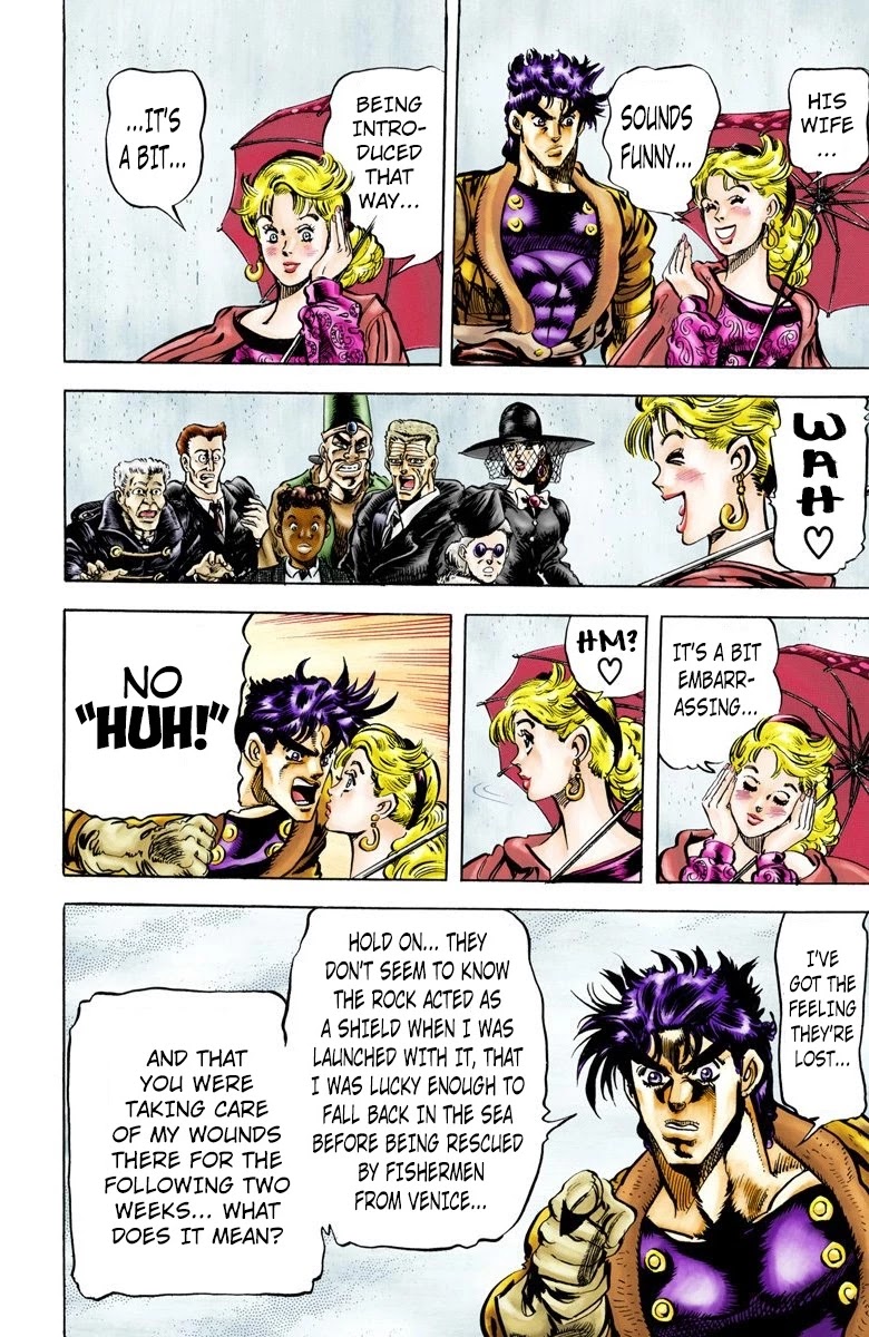 JoJo’s Bizarre Adventure Part 2 – Battle Tendency (Colored) Chapter 69 - Page 12