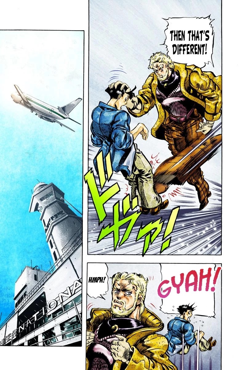 JoJo’s Bizarre Adventure Part 2 – Battle Tendency (Colored) Chapter 69 - Page 17