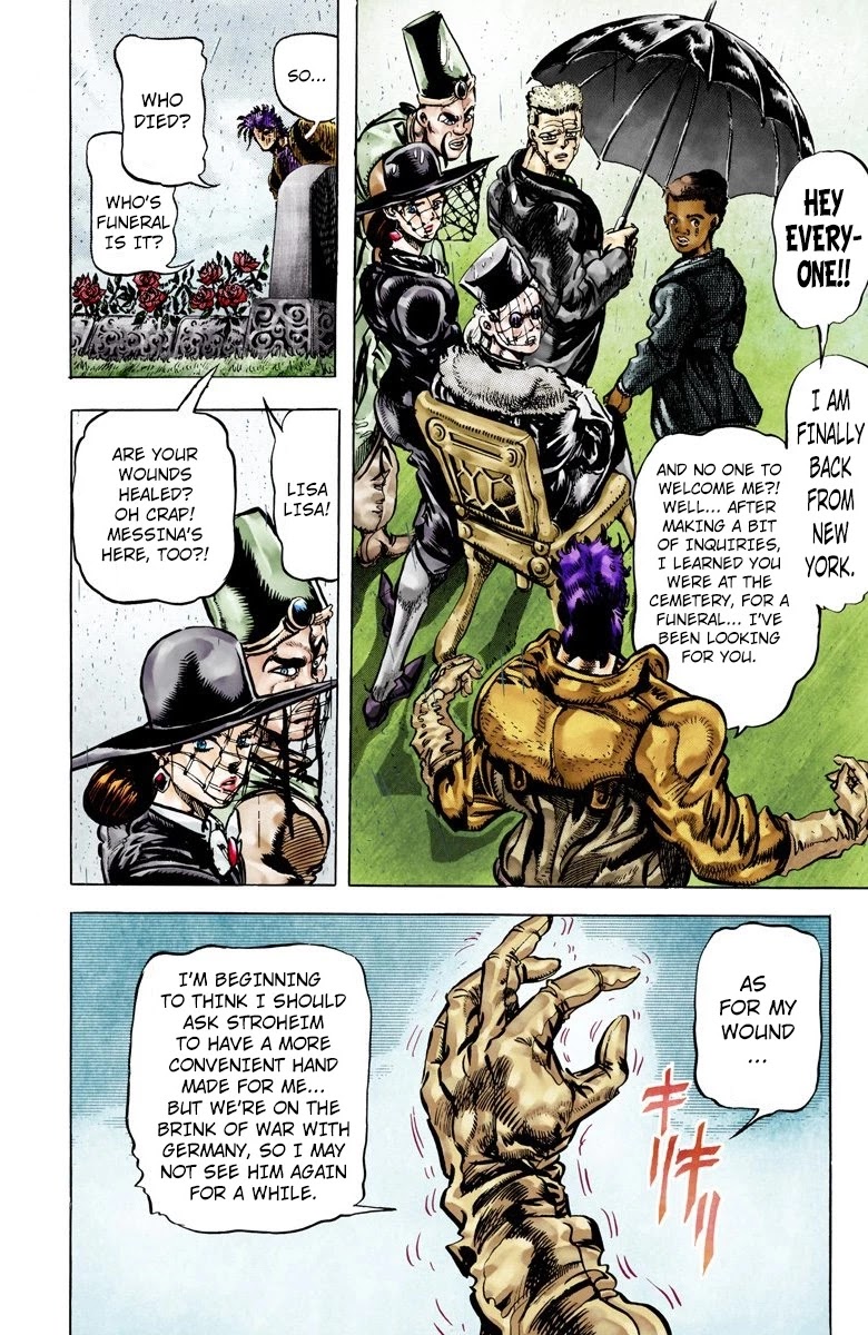 JoJo’s Bizarre Adventure Part 2 – Battle Tendency (Colored) Chapter 69 - Page 7