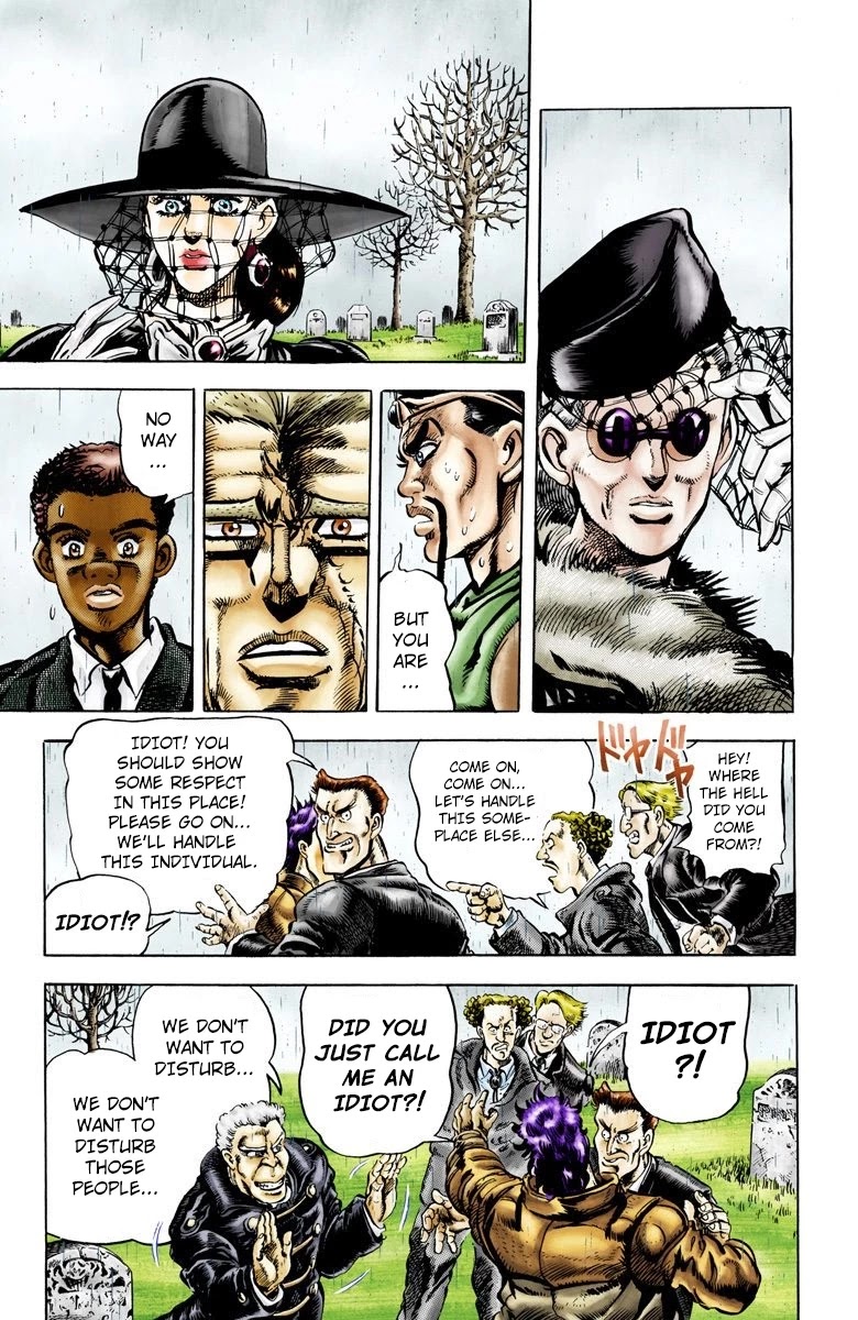 JoJo’s Bizarre Adventure Part 2 – Battle Tendency (Colored) Chapter 69 - Page 8