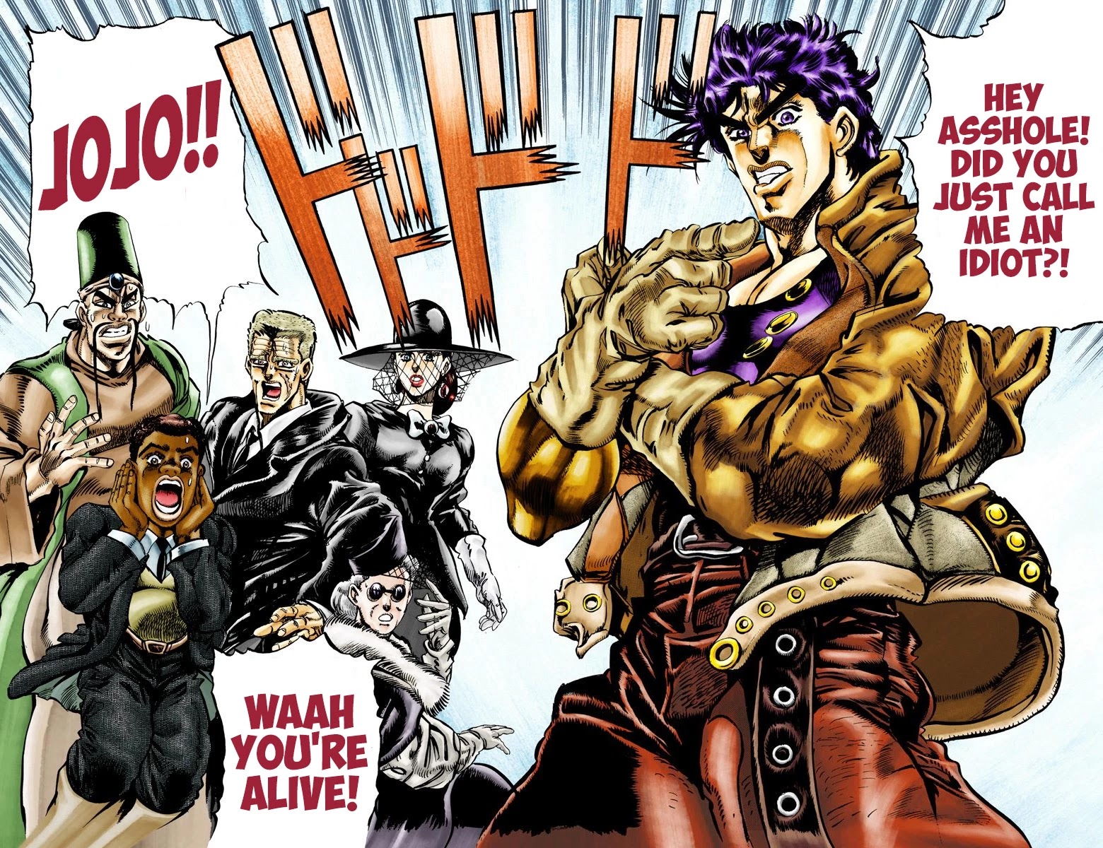 JoJo’s Bizarre Adventure Part 2 – Battle Tendency (Colored) Chapter 69 - Page 9