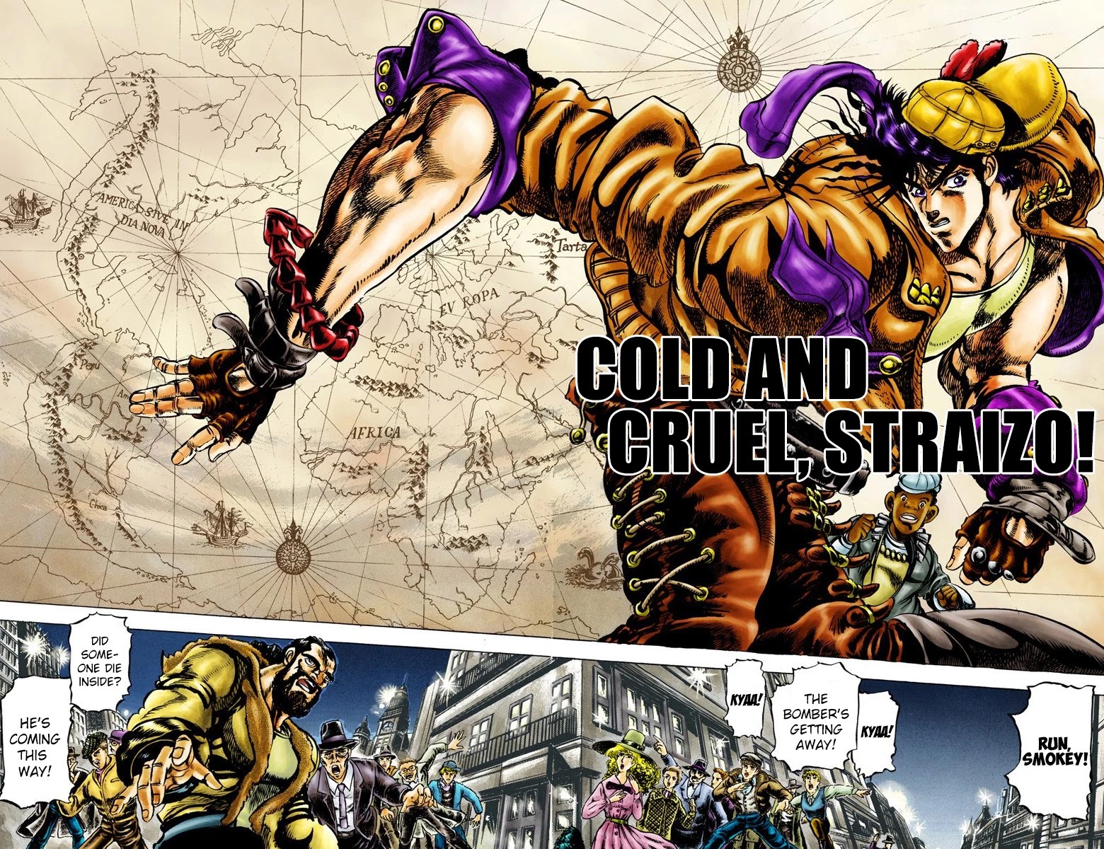 JoJo’s Bizarre Adventure Part 2 – Battle Tendency (Colored) Chapter 7 - Page 17