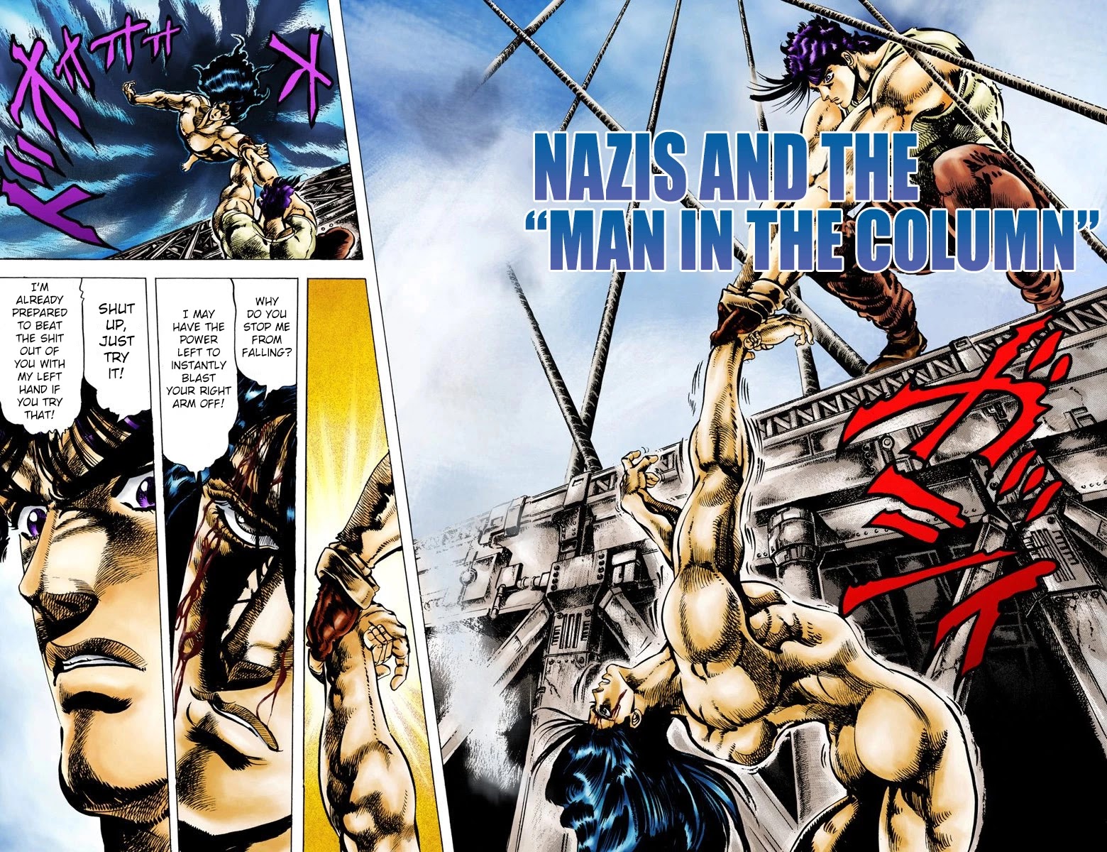 JoJo’s Bizarre Adventure Part 2 – Battle Tendency (Colored) Chapter 8 - Page 1