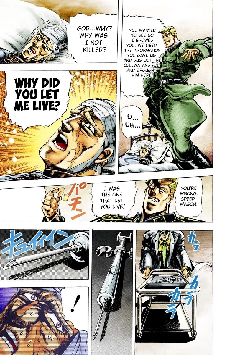 JoJo’s Bizarre Adventure Part 2 – Battle Tendency (Colored) Chapter 9 - Page 4