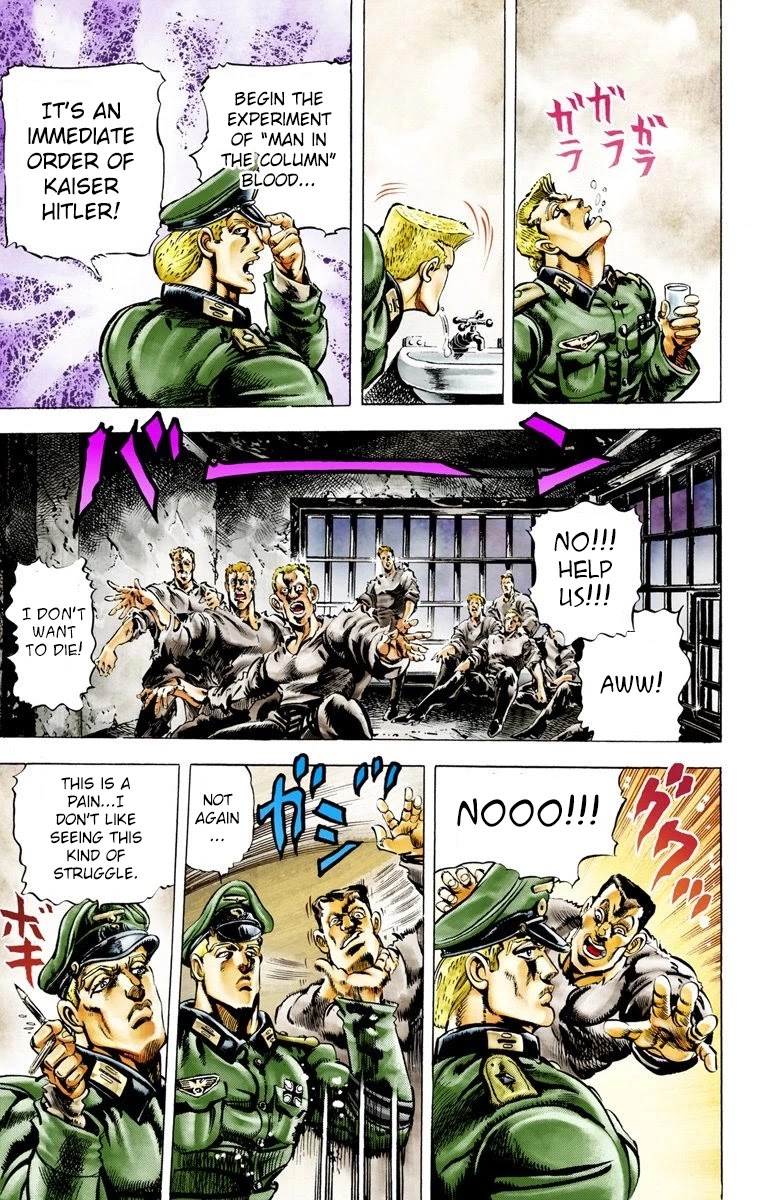 JoJo’s Bizarre Adventure Part 2 – Battle Tendency (Colored) Chapter 9 - Page 6