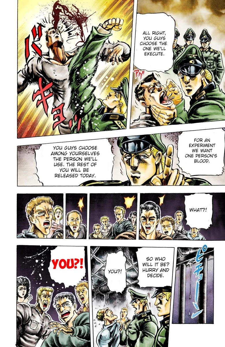 JoJo’s Bizarre Adventure Part 2 – Battle Tendency (Colored) Chapter 9 - Page 7