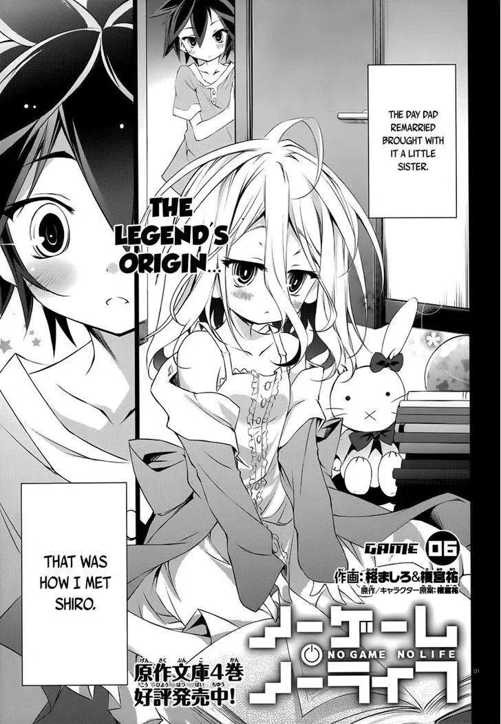 No Game No Life Chapter 6 - Page 1