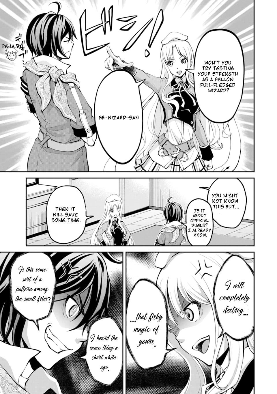 The Speediest Second-Rated Magician – I’ll Get a Thousand Strikes in Before I’m Hit! Chapter 5 - Page 19