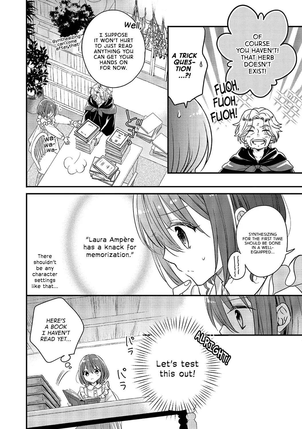 I reincarnated as a hero’s childhood friend who lost her job as a heroine, so I changed jobs to alchemist Chapter 4 - Page 8