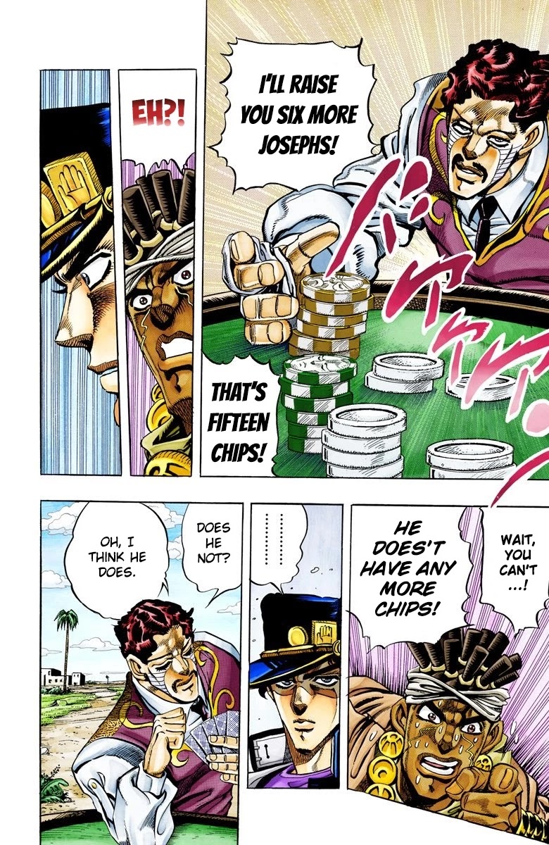 JoJo’s Bizarre Adventure Part 3 – Stardust Crusaders (Official Colored) Chapter 102 - Page 16