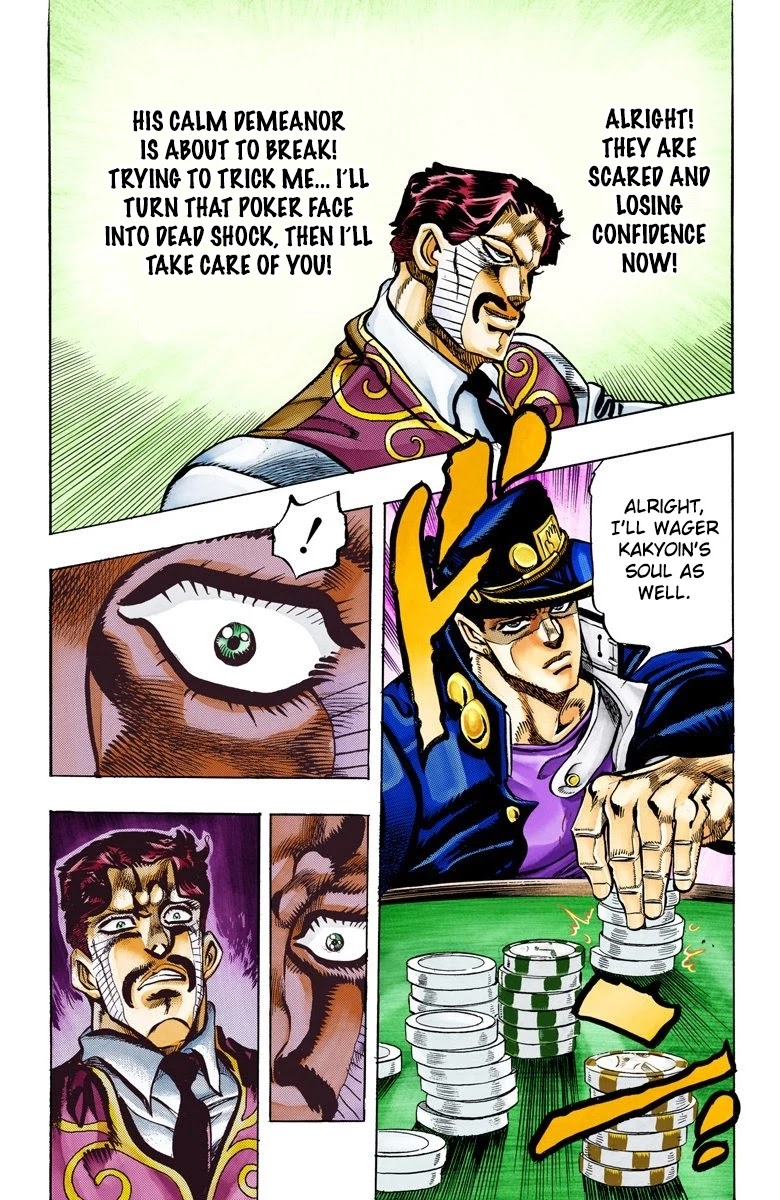 JoJo’s Bizarre Adventure Part 3 – Stardust Crusaders (Official Colored) Chapter 102 - Page 8