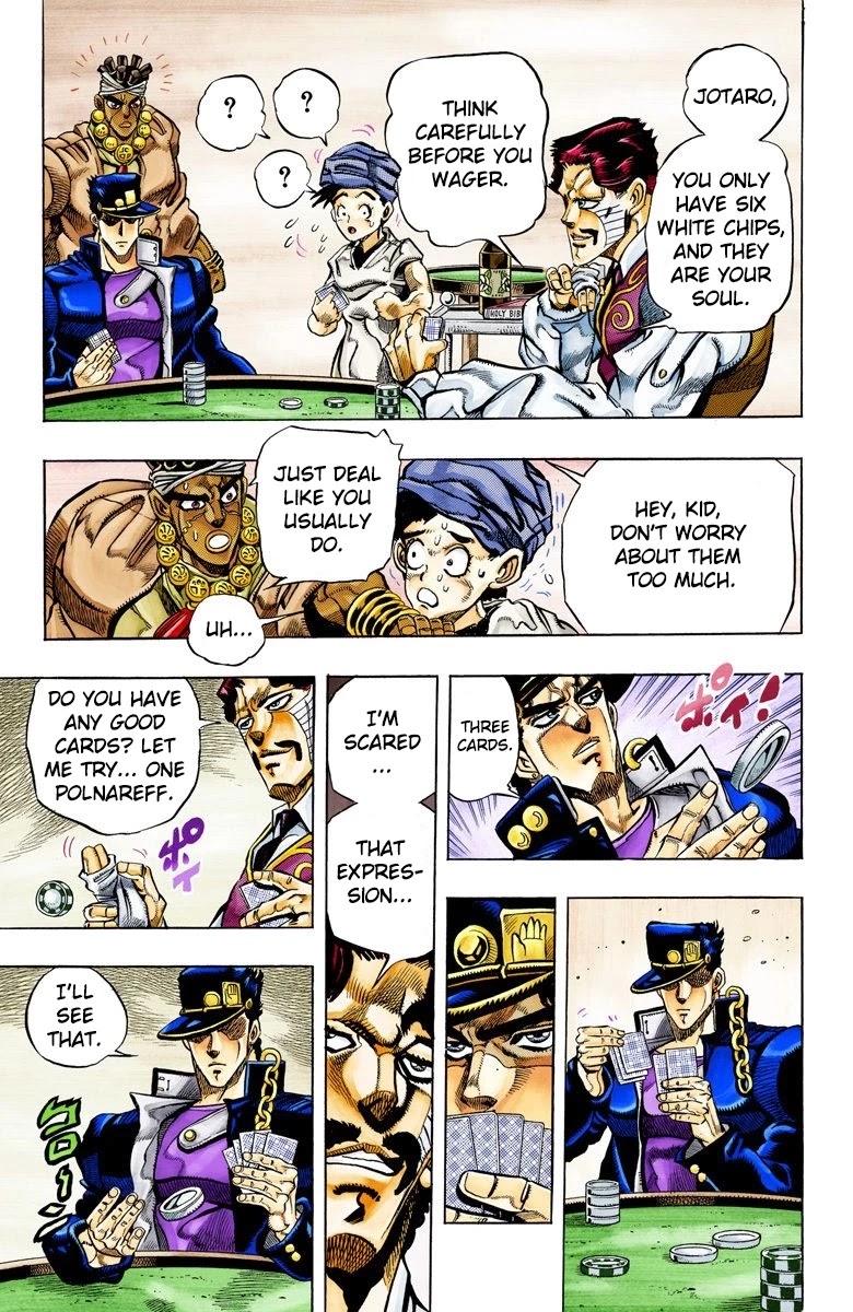 JoJo’s Bizarre Adventure Part 3 – Stardust Crusaders (Official Colored) Chapter 102 - Page 9