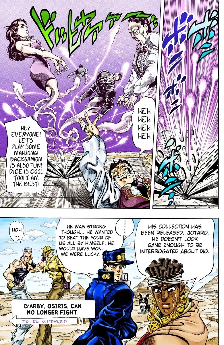 JoJo’s Bizarre Adventure Part 3 – Stardust Crusaders (Official Colored) Chapter 103 - Page 19