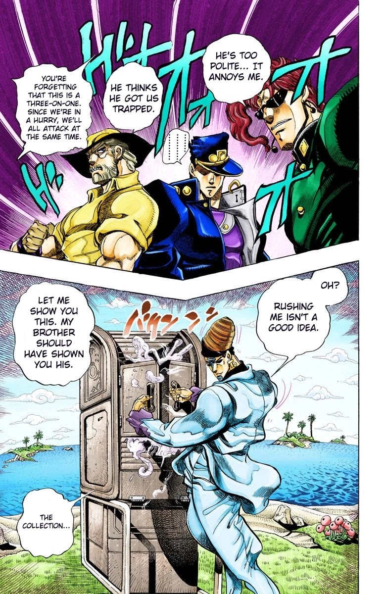 JoJo’s Bizarre Adventure Part 3 – Stardust Crusaders (Official Colored) Chapter 116 - Page 3