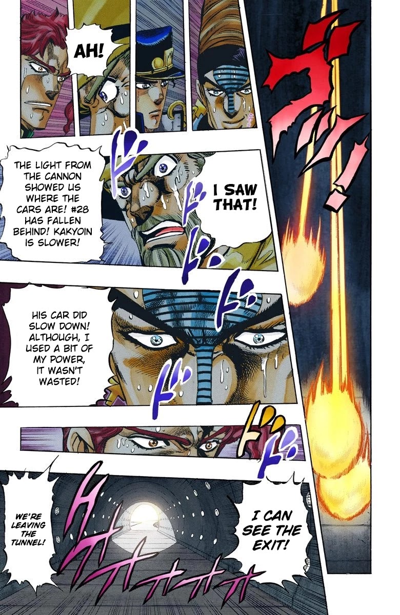 JoJo’s Bizarre Adventure Part 3 – Stardust Crusaders (Official Colored) Chapter 119 - Page 13