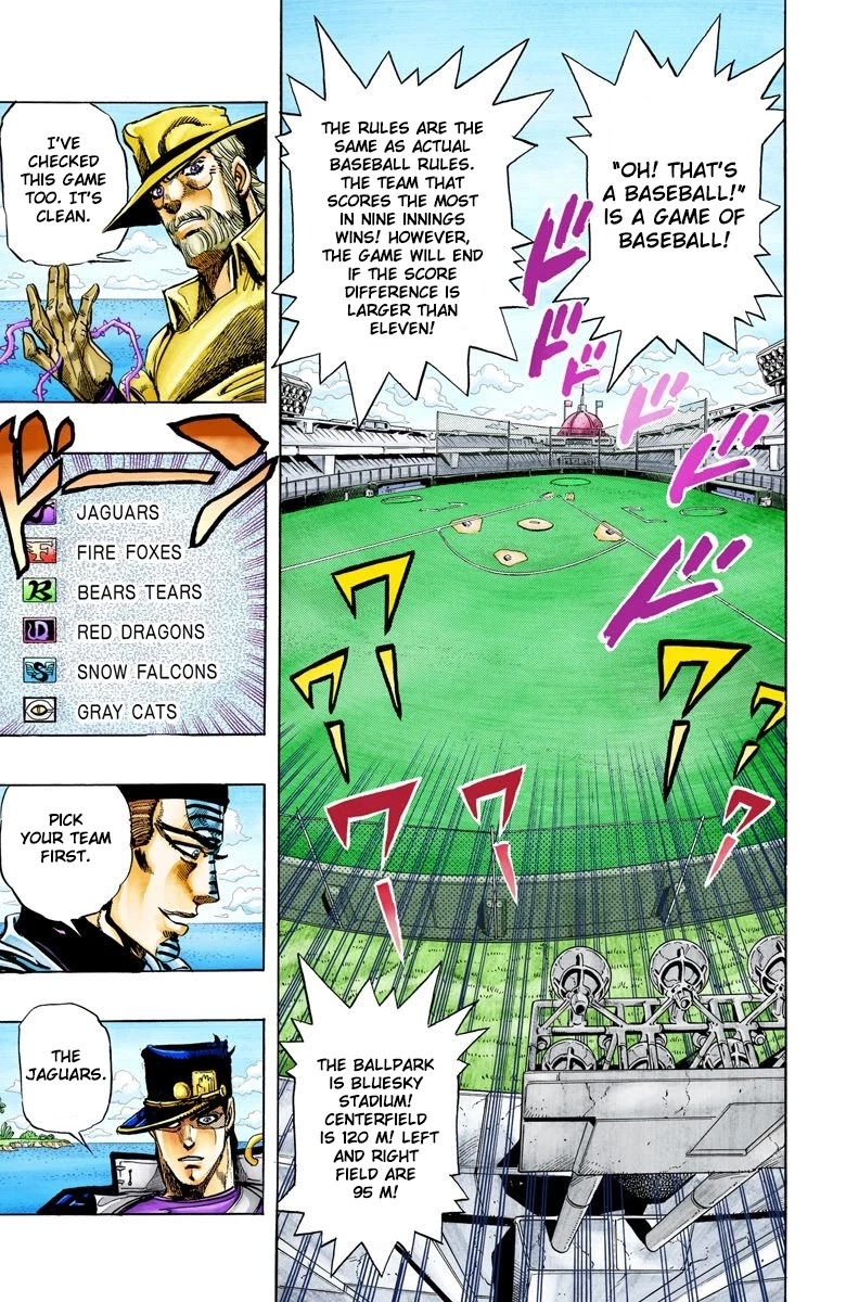 JoJo’s Bizarre Adventure Part 3 – Stardust Crusaders (Official Colored) Chapter 120 - Page 4