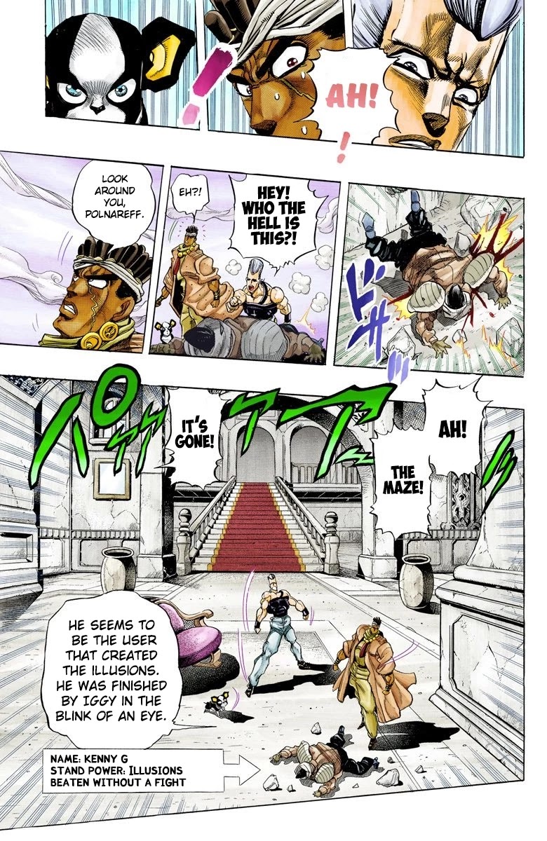 JoJo’s Bizarre Adventure Part 3 – Stardust Crusaders (Official Colored) Chapter 126 - Page 4