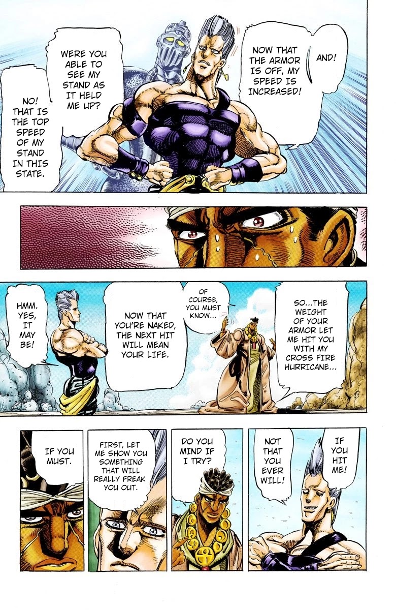 JoJo’s Bizarre Adventure Part 3 – Stardust Crusaders (Official Colored) Chapter 13 - Page 12