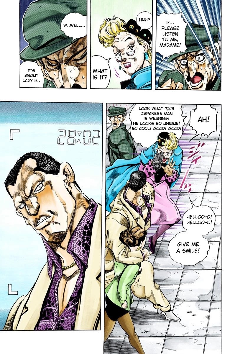 JoJo’s Bizarre Adventure Part 3 – Stardust Crusaders (Official Colored) Chapter 133 - Page 12