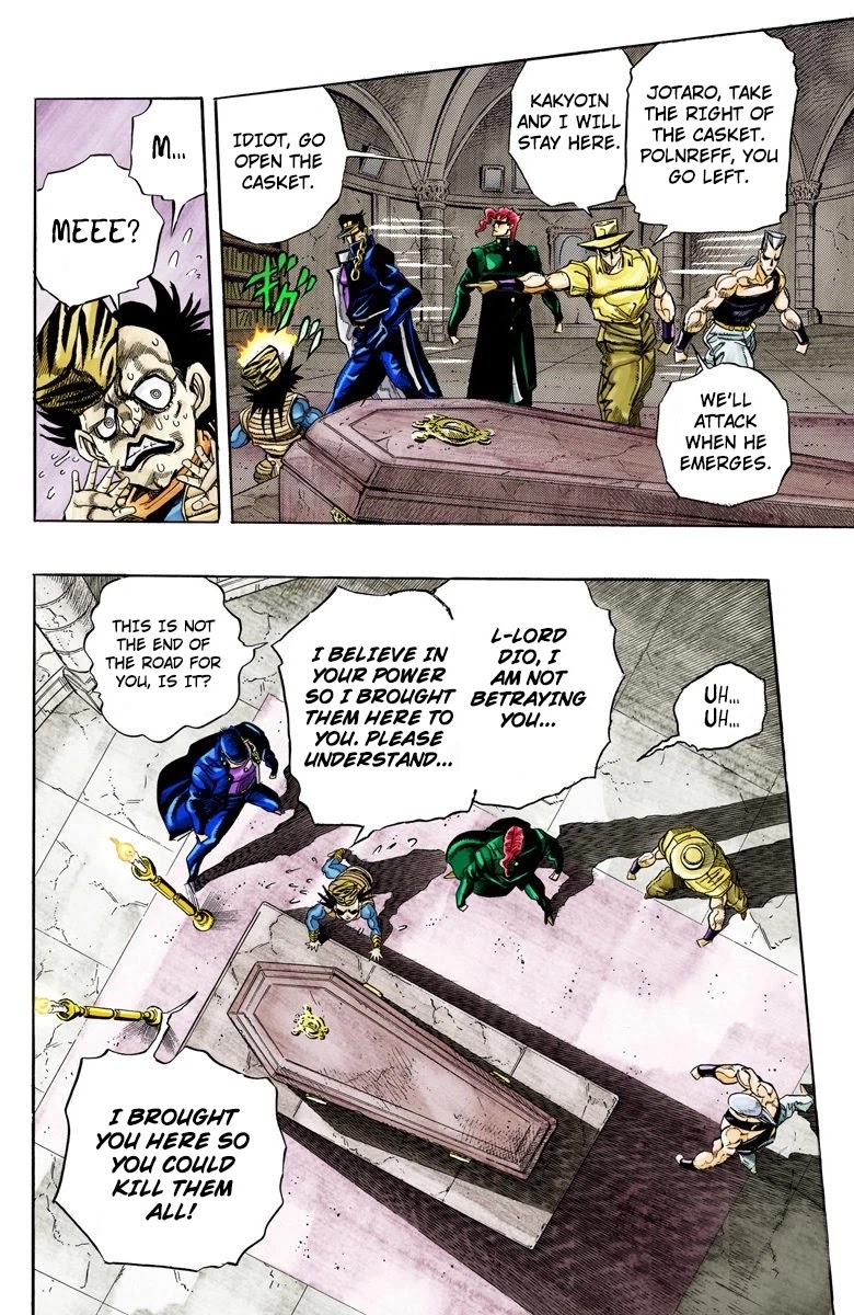 JoJo’s Bizarre Adventure Part 3 – Stardust Crusaders (Official Colored) Chapter 136 - Page 17