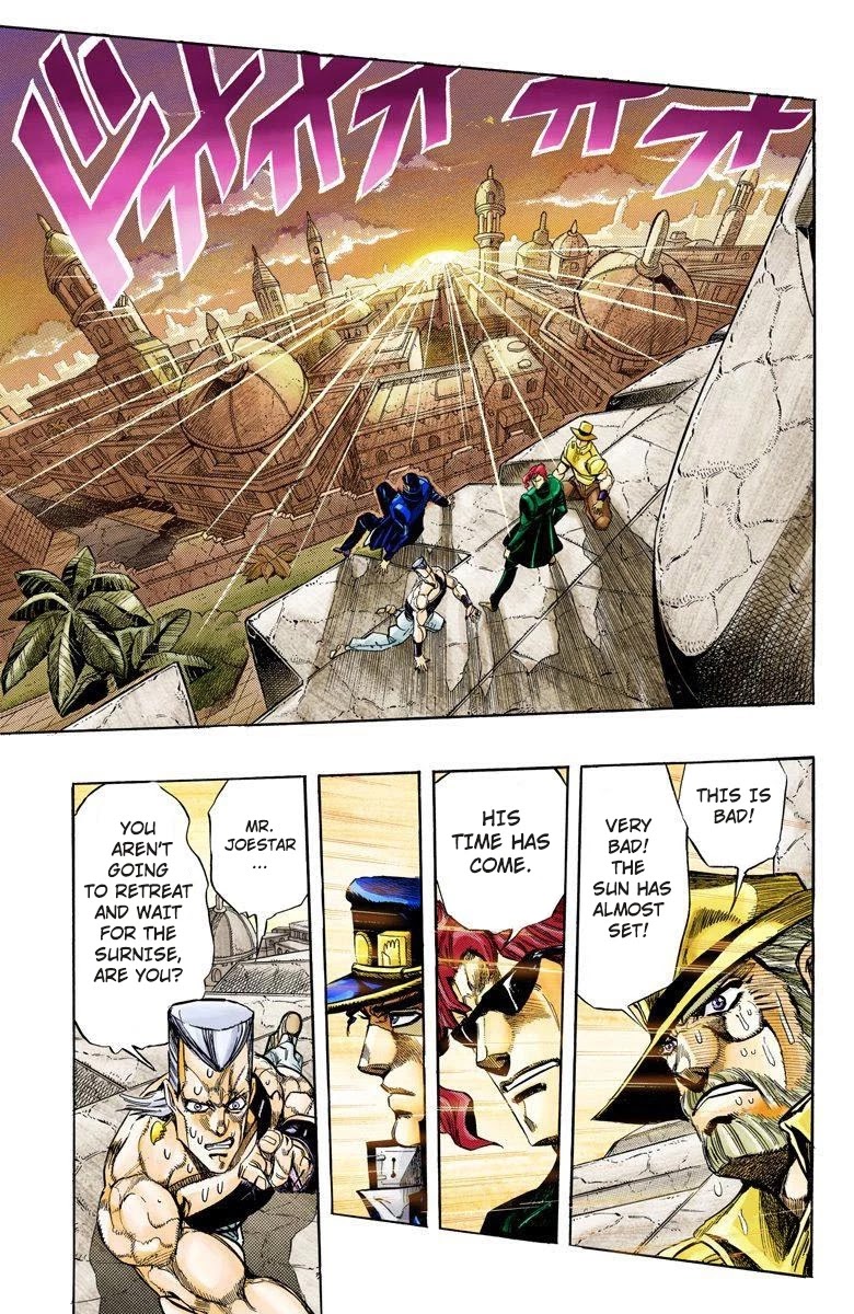 JoJo’s Bizarre Adventure Part 3 – Stardust Crusaders (Official Colored) Chapter 137 - Page 8