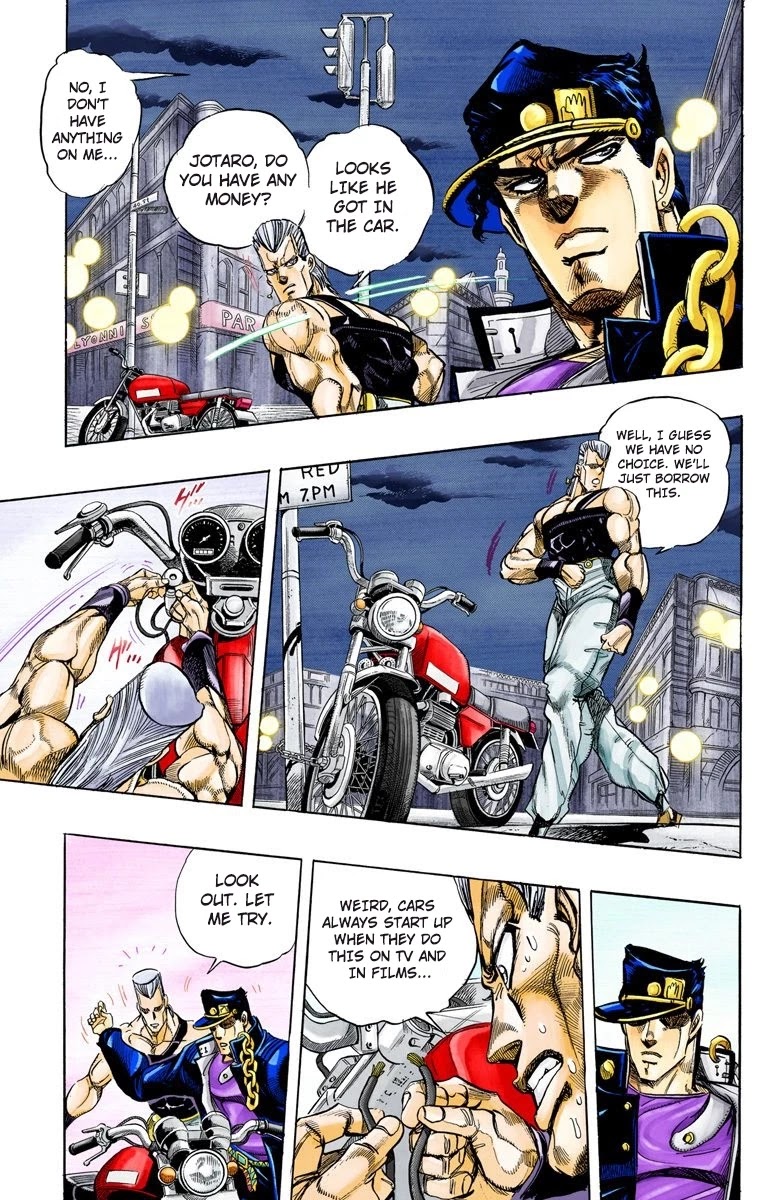 JoJo’s Bizarre Adventure Part 3 – Stardust Crusaders (Official Colored) Chapter 138 - Page 13