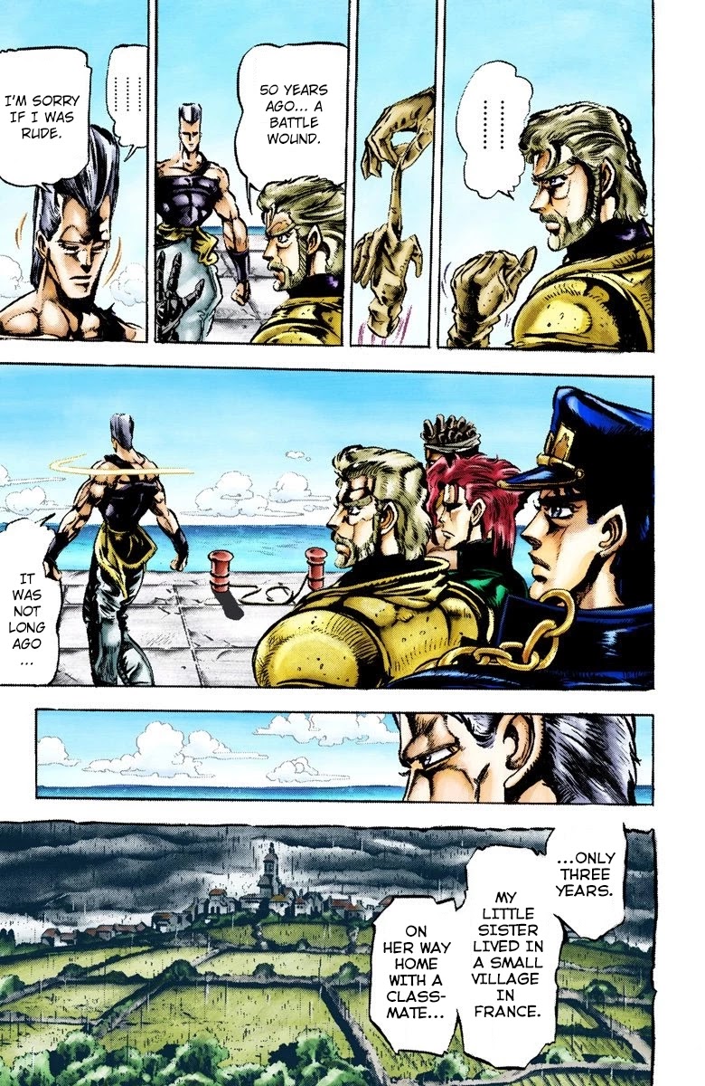 JoJo’s Bizarre Adventure Part 3 – Stardust Crusaders (Official Colored) Chapter 14 - Page 8